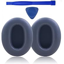 Replacement Ear Pads for Sony WHXB910N Headset Sony WH-XB910 XB910N Extra Bass Noise Cancelling Headphones, Replacement Ear Pads Cushion Cover Comfortable Durable Cushion Blue