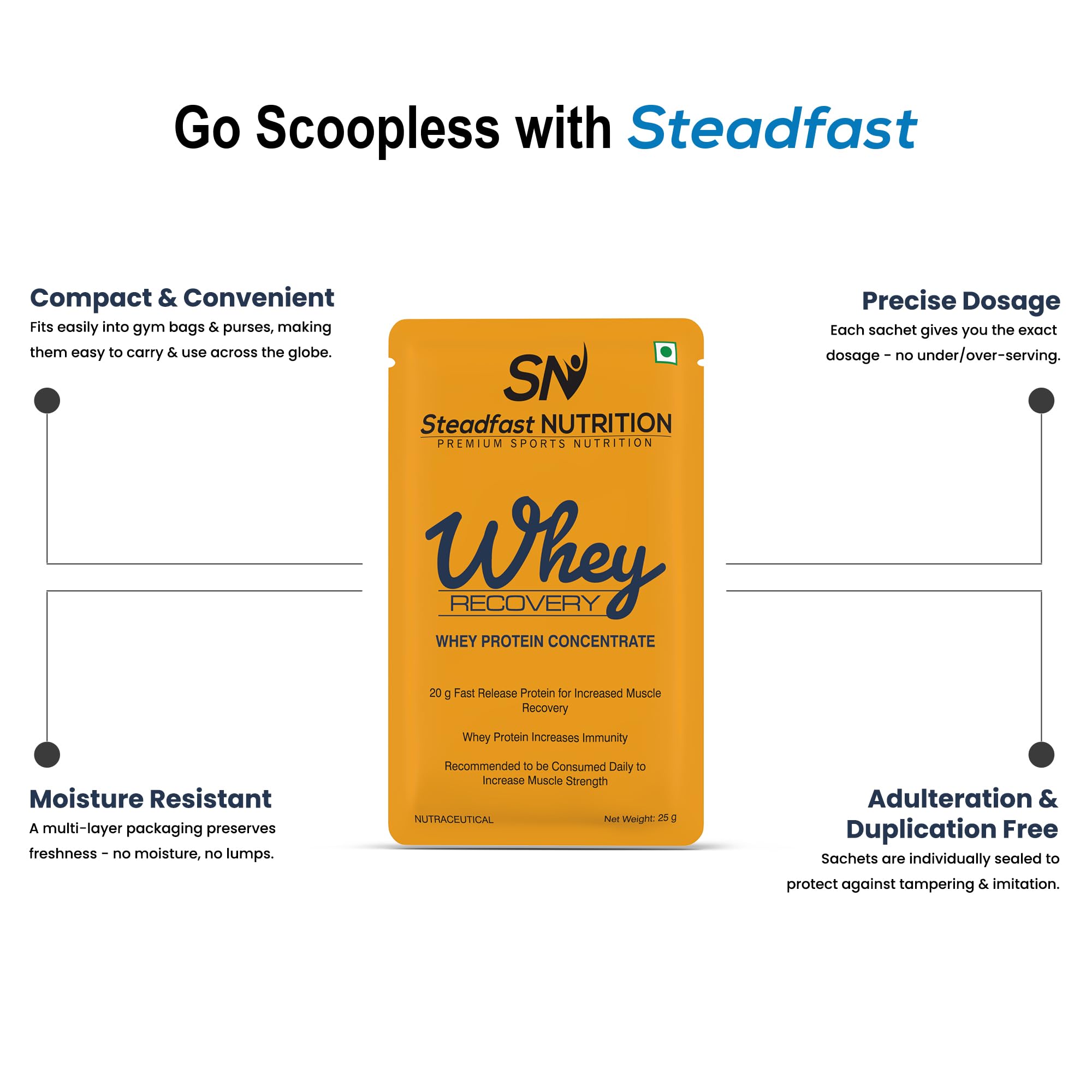 Steadfast Nutrition Whey Recovery 80% Whey Protein Concentrate 750g — Amazon image 4