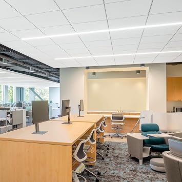Armstrong Ceiling Tiles; 2x2 Ceiling Tiles - 12 pcs White; Acoustic Ceilings for Suspended Grid; Ultima Health Zone 1937