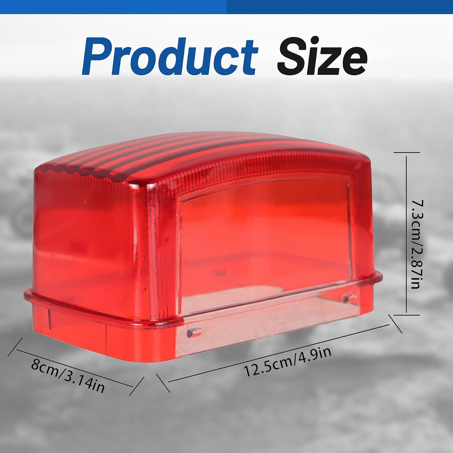WFLNHB 1 Pcs Tail Light Lens Replacement for Yamaha Rhino 700 660 450 2004-2021