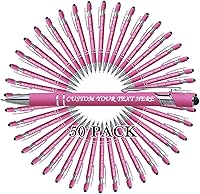 Vista 127 de 10 bolígrafos personalizados a granel, bolígrafo personalizado, bolígrafo grabado con nombre, logotipo, lápiz capacitivo para pantallas táctiles, a