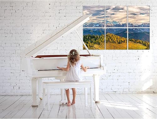 Miniatura 4 de JBER Art Acoustic Panels Decorative, 6 Pack Acoustic Panels Art for Wall Decoration with Self Adhesive, Suitable for Recording Studio, Home