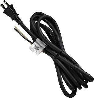 HQRP 16-AWG AC Power Cord for DeWALT 147770-98 DW357 DW358 DW359 DW360 DW362 DW364 DW384 Circular Saw Mains Cable Repair, 2-Wire + HQRP Coaster