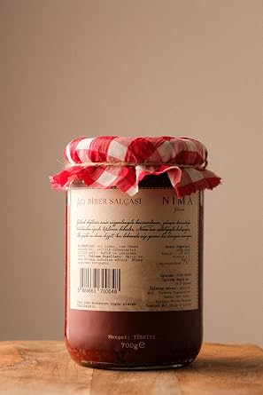 Nima Gurme Acı Biber Salçası, 700 Gr
