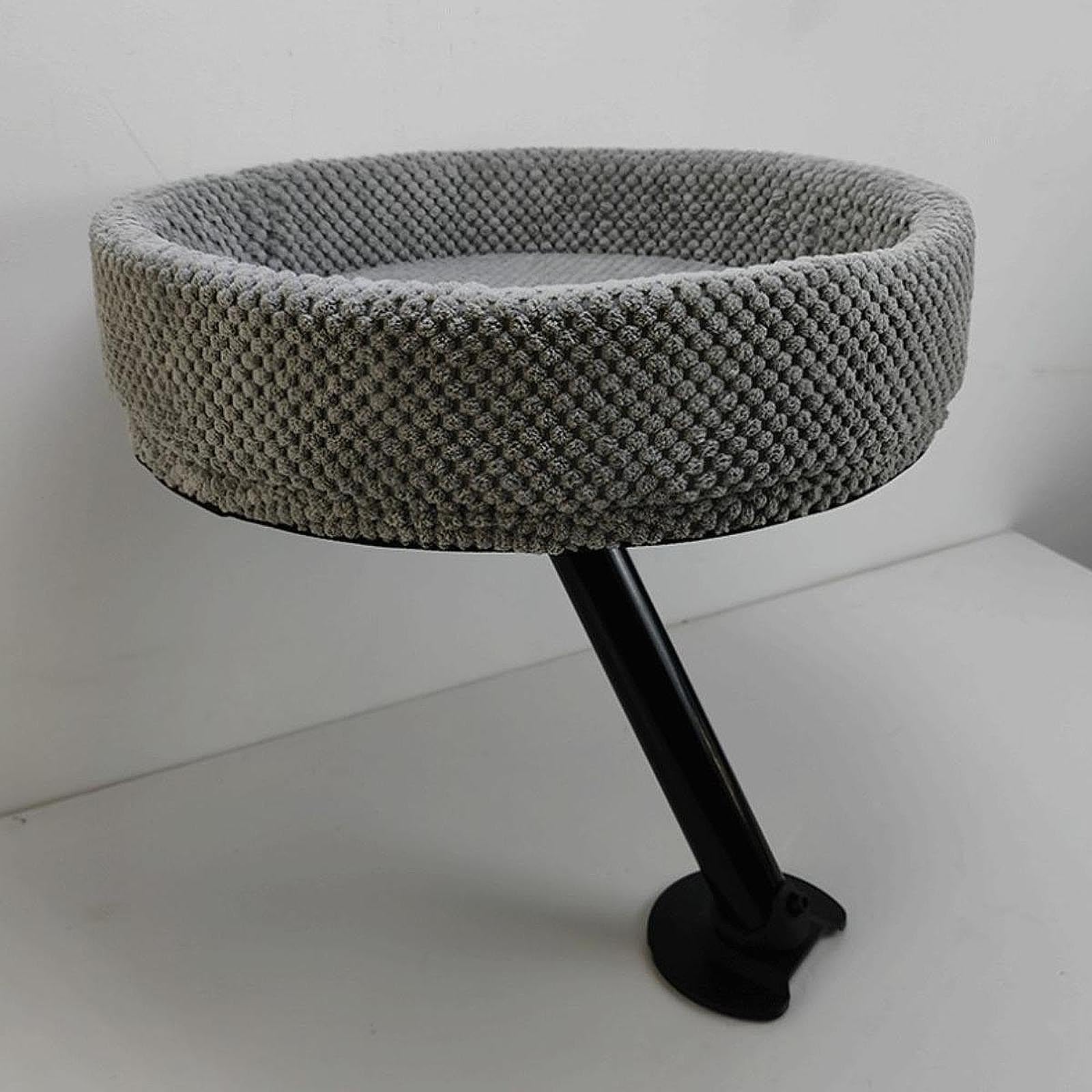 Cat Bureau de Bureau Chats Hamacs Sauvegarde des Meubles pour Chaton, lit de Chat de Bureau, surélevé, Nid de Rotation à 360 ° pour Salle