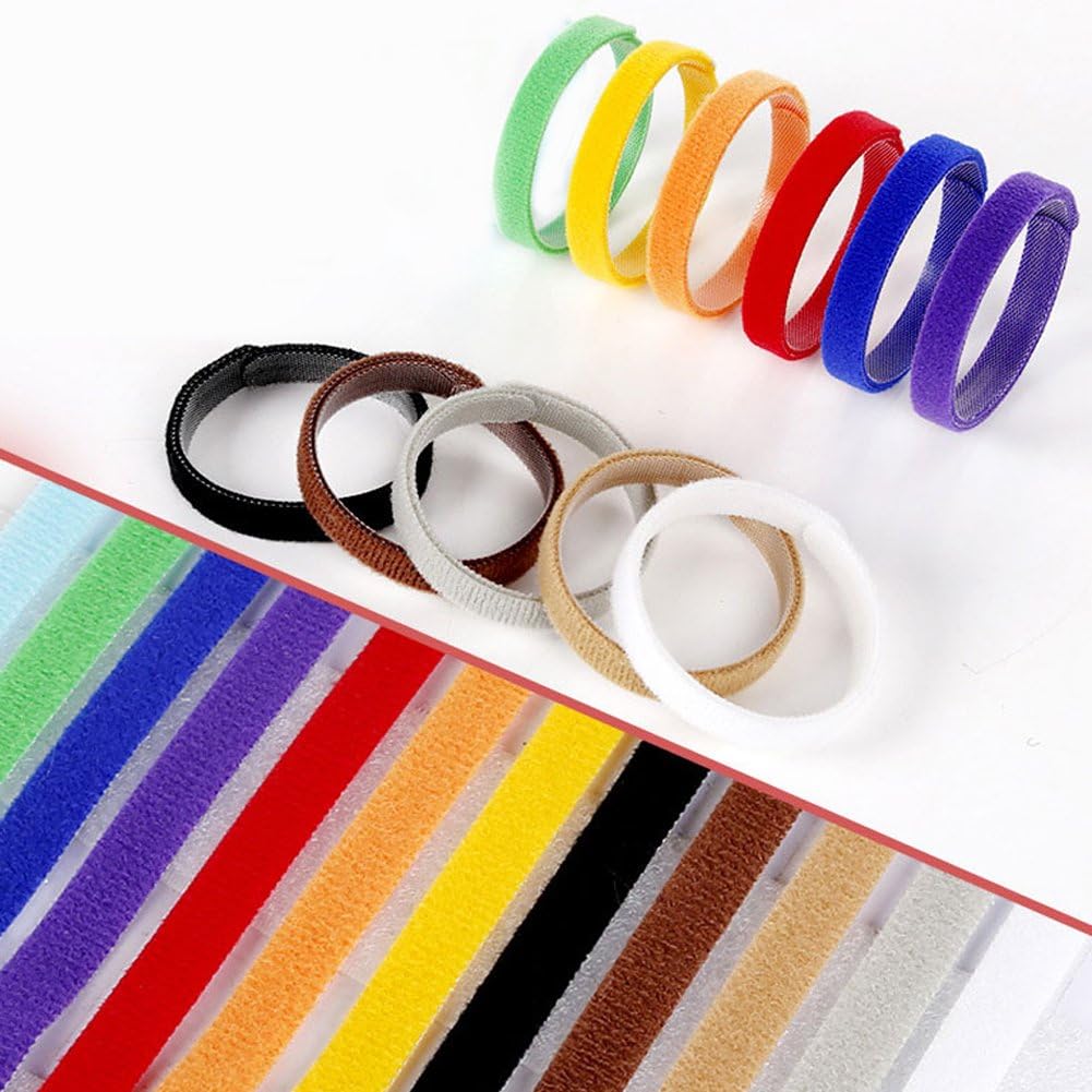 Whitelotous 12pcs Puppy Kitten Identification Collar Whelping ID Collar Bands ID Tags