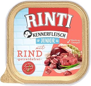 RINTI Kennerfleisch Schale | Junior mit Rind | 9X 300g product image