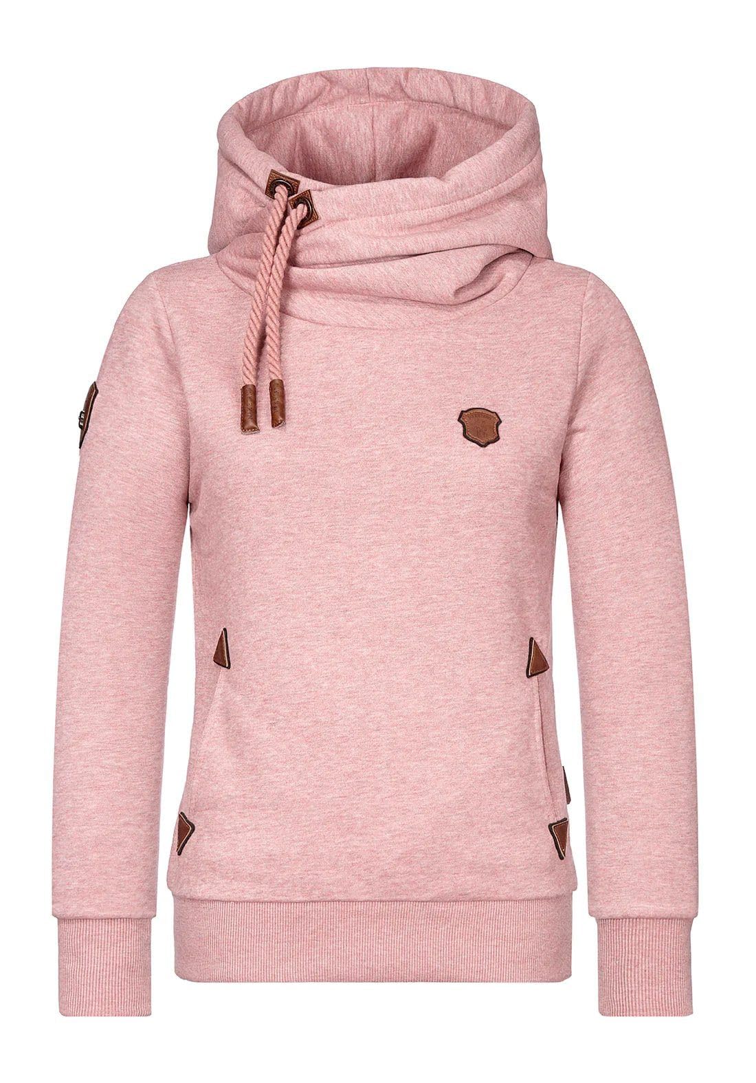 Naketano Darth Women's Hoodie, Dirty Pussy Pink, M