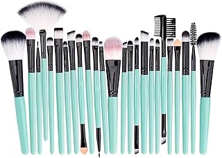 Juego de 25 brochas de maquillaje para rostro...
