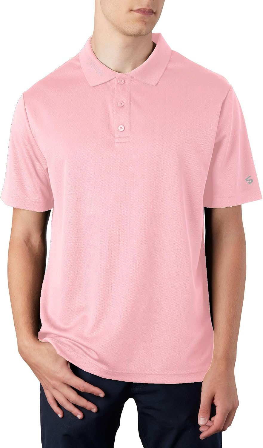 Southpole Men’s Performance Polo Shirt Short Sleeve Athletic Fit Golf Shirts, Sizes S–5XL