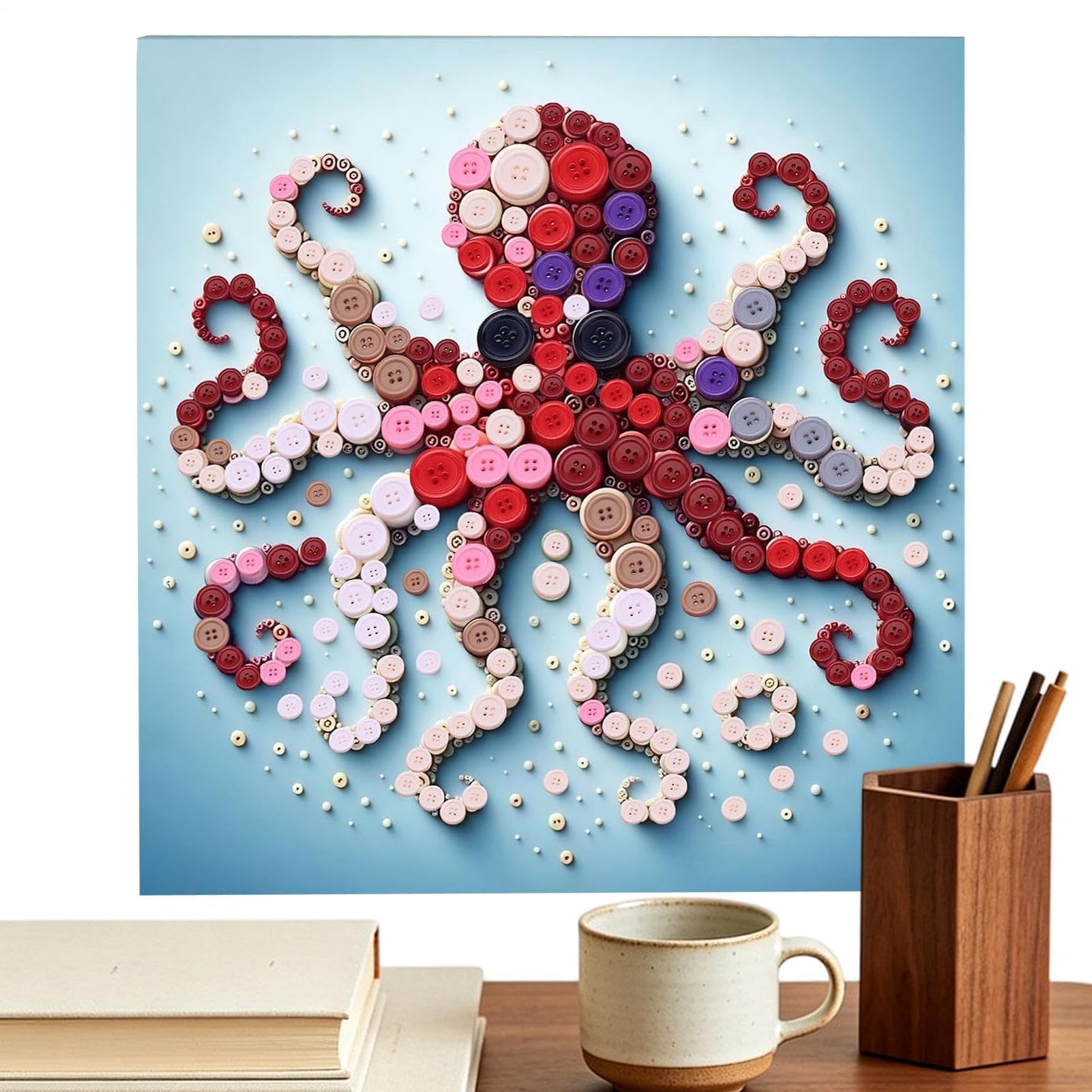 Kit de peinture à boutons résine anti-stress déco salon et bureau