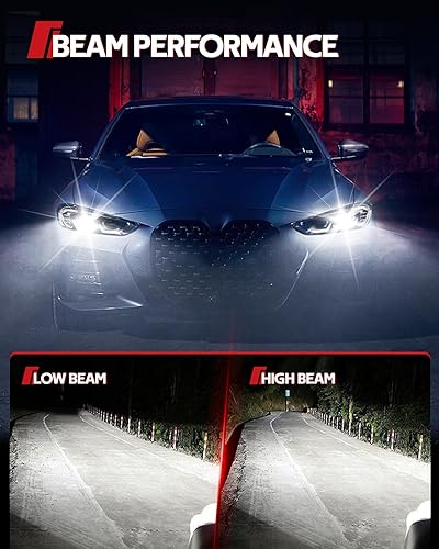 Miniatura 3 de Torchbeam Faros delanteros D3S HID, bombillas HID con 400% de brillo, bombillas de repuesto de xenón blanco diamante de 6000K, luces con anillo