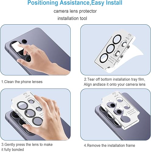 Miniatura 3 de Paquete de 2+2 protectores de pantalla de película de TPU suave y flexible para Samsung Galaxy S26 Ultra y protector de lente de cámara, cobertura