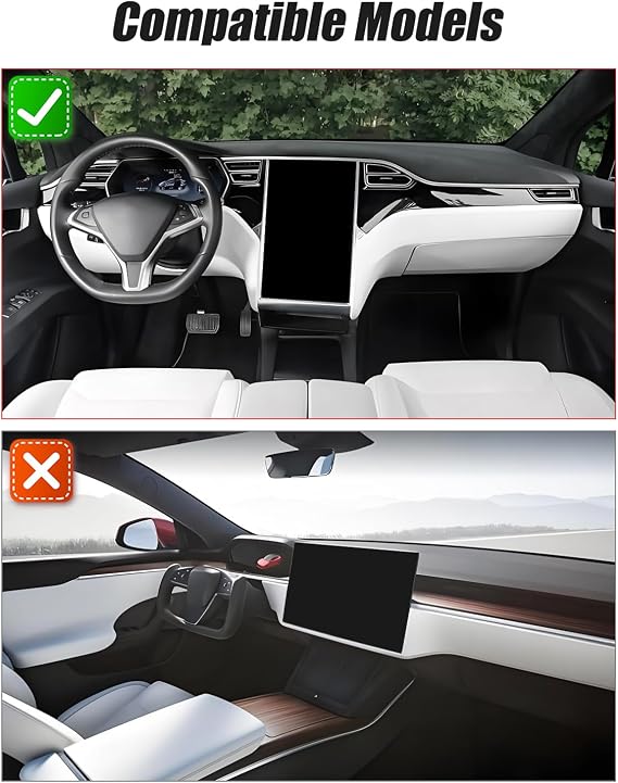 Roof Sunshade, Windshield Sunshade,Rear Windshield Sunshades,Glass Sunroof Shade UV Sun Blocking Heat Shade Comptatible with Tesla Model X