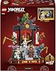 LEGO NINJAGO Ninja Karakteri Sergileme Modeli 15. Yıl Dönümü 71866-14 Yaş ve Üzeri Çocuklar için 8 Minifigür İçeren Dekoratif Sergileme Oyuncak Yapım Seti, Yaratıcı Hediye Fikri (447 Parça)