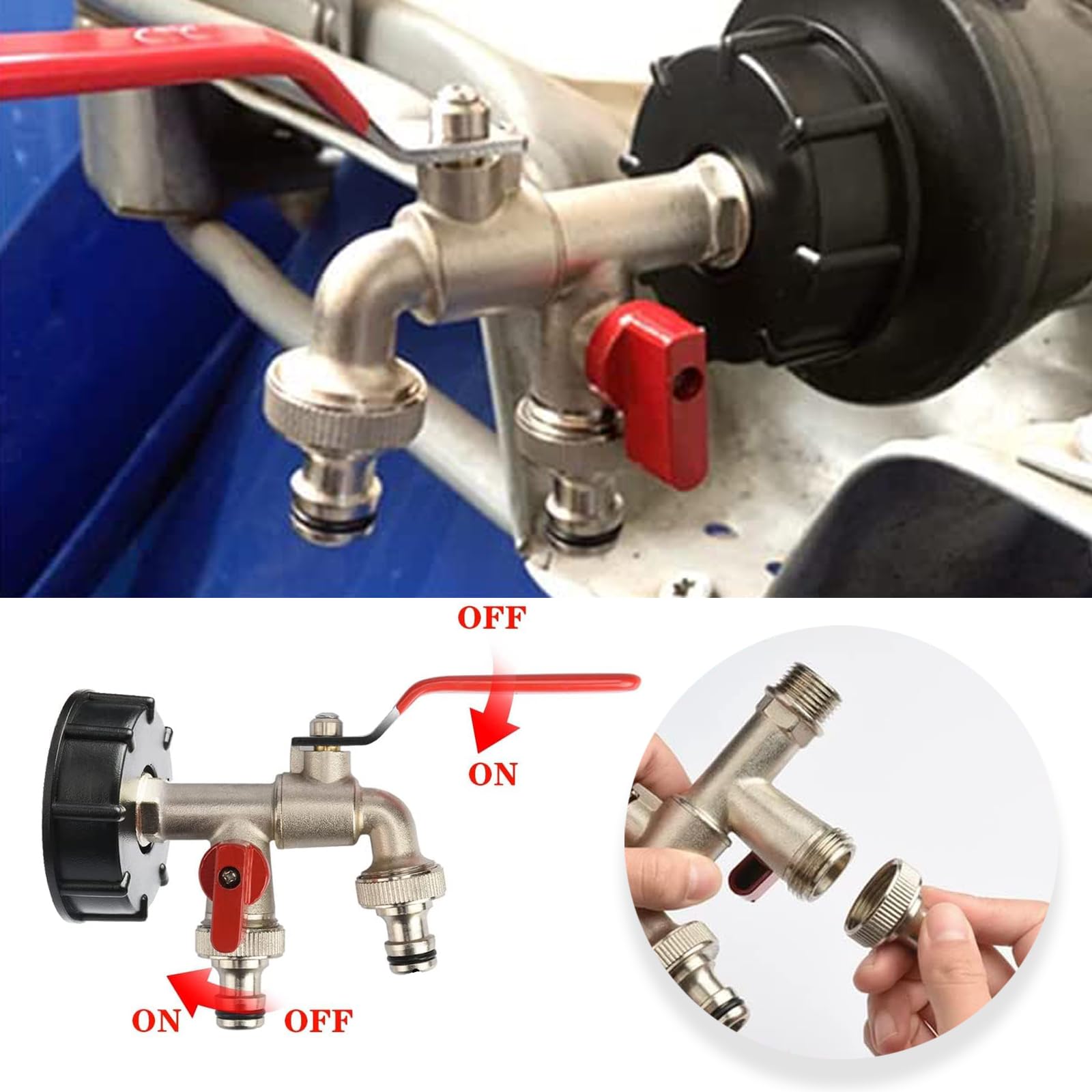IBC IBC tankadapter voor tuinkraan S60x6 IBC