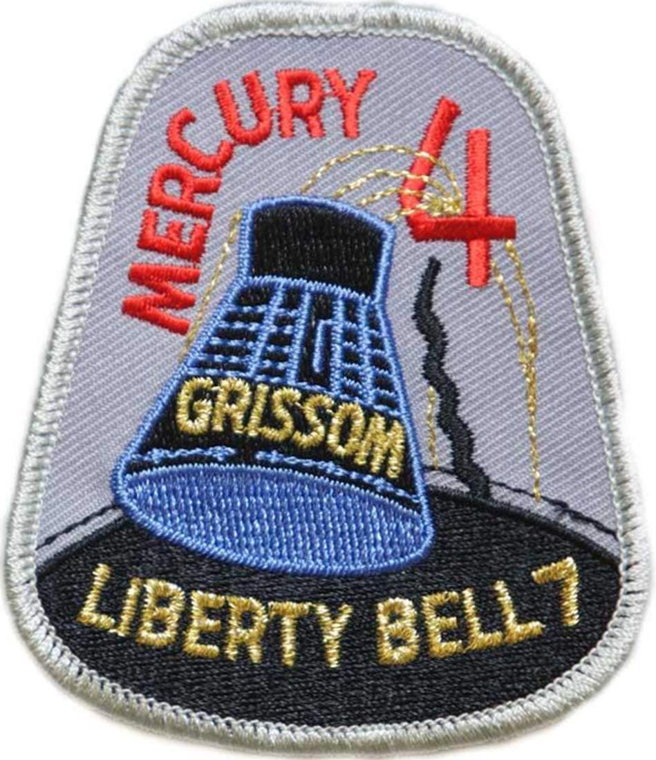 AB EmblemsMercury 4 — “Liberty Bell 7” Embroidered Patch - 7cm x 7.5cm