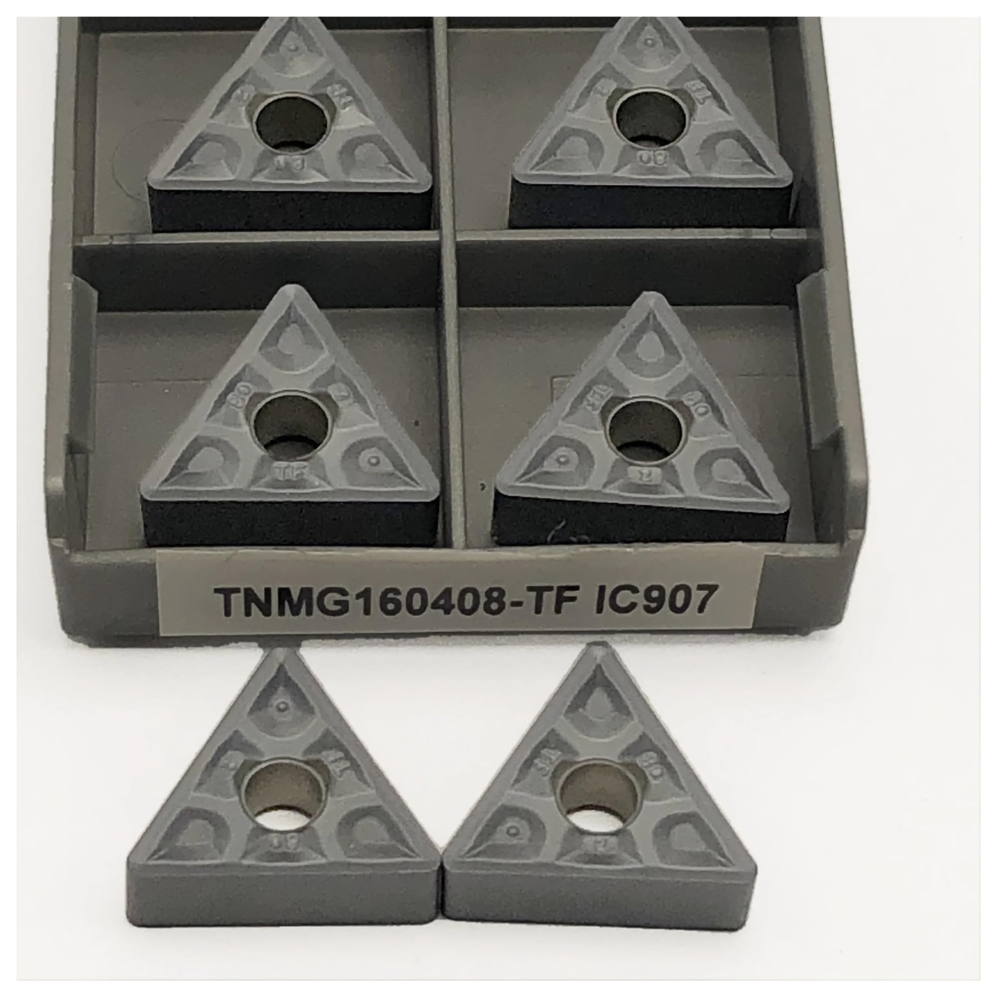 Insert carbure TNMG160404 de haute précision pour finition de tournage