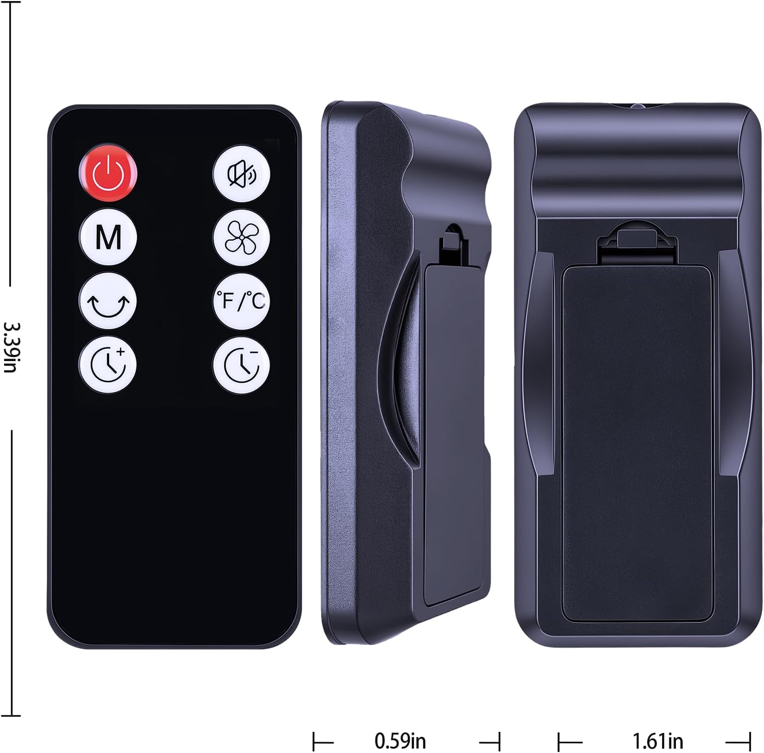 Remote for PNTCK Tower Fan FTS018R/JRD FTS005R/Abolee FTS006R/GRIDR FTS006R