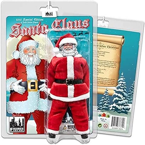 Figures Toy Company Figura de acción de Santa Claus de 8 pulgadas Edición 2015