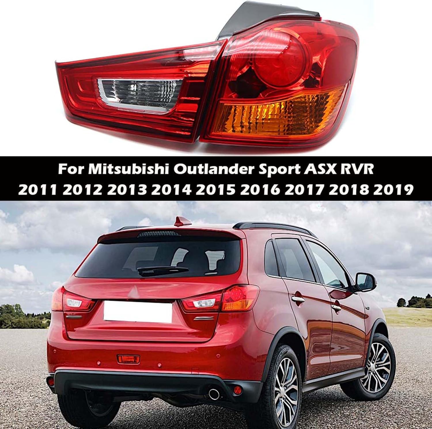 LED Tail Light for Mitsubishi Outlander Sport ASX RVR 2011 2012 2013 2014 2015 2016 2017 2018 2019 Inside Right