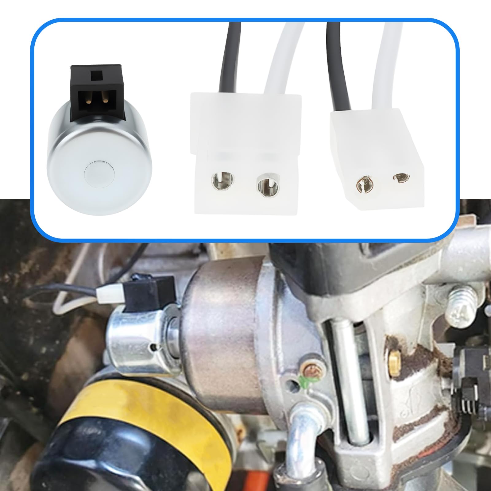 Solenoide Di Spegnimento Del Carburatore Del Tosaerba 692734 497672 497157 495739 Compatibile Con Briggs & Stratton