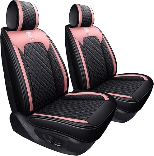 Miniatura 1 de Aierxuan Fundas femeninas de asiento de automóvil para mujer, impermeables, de cuero, ajuste universal para Ford Edge, Hyundai, Azera, Kona, Rav4,
