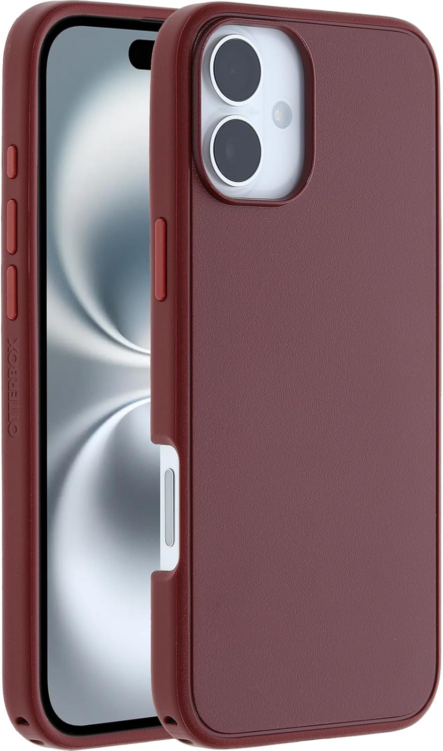 OtterBox iPhone 16 Plus Symmetry Series Case - Brick Red - Image 3
