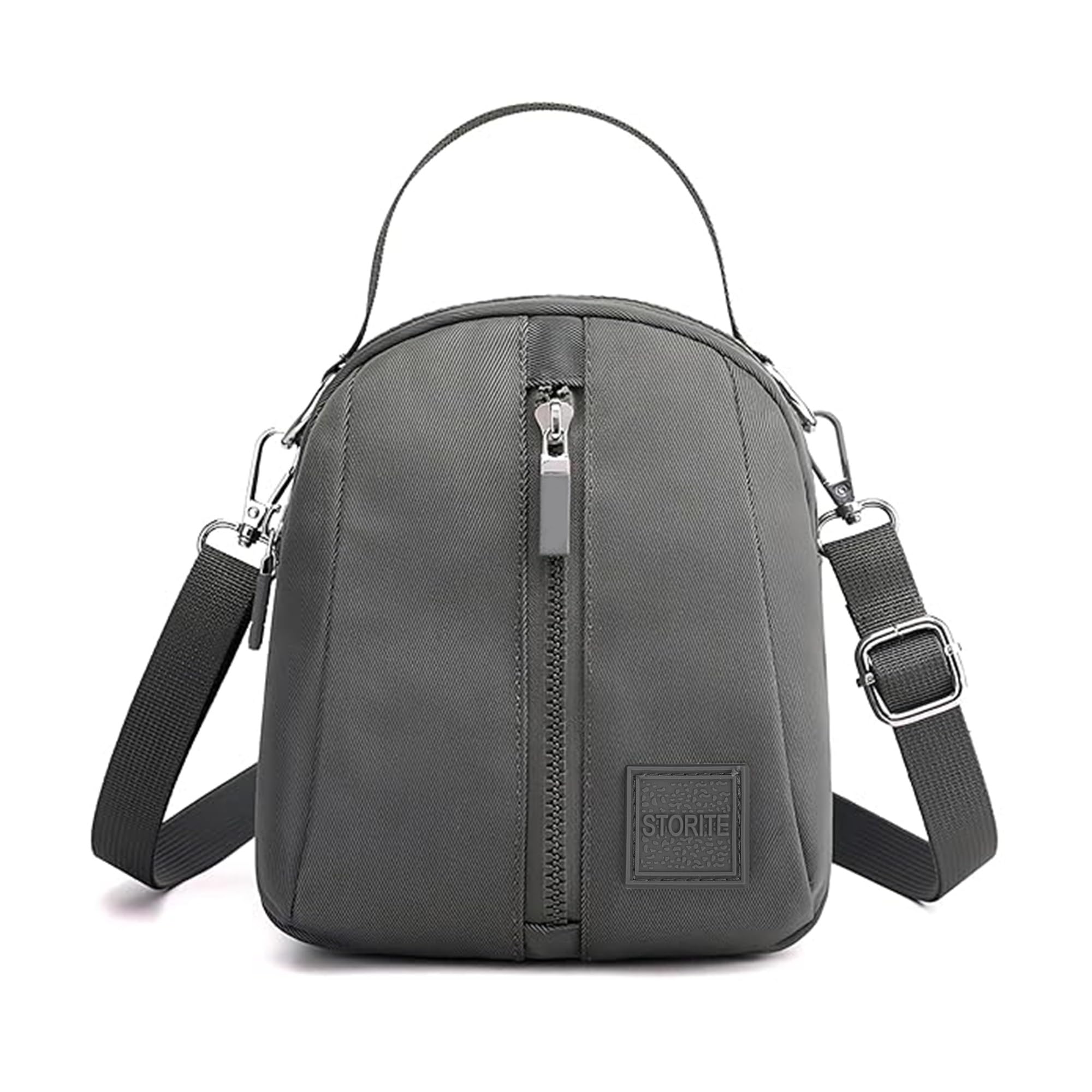 Storite Stylish Crossbody Sling Bag for Girls, Women Sling Phone Bag Double Layer Daily Bag Mini Shoulder Belt Sling Bag for Women, Girls Gift,Mobile Cell Phone Holder pocket (18.5x16x7cm,Grey) (B0CW1NGKDQ) Amazon Price History, Amazon Price Tracker