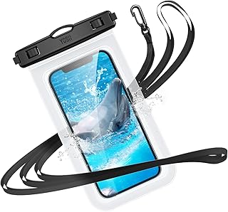 YOSH Pochette Étanche Smartphone, IPX8 7,0 Pouces Pochette Telephone Etanche [Lot de 1], Protection Telephone Eau pour iPhone 17 16 15 14 13 Pro Plus XS X Samsung S26 S25 S24 S23 Ultra Xiaomi 17