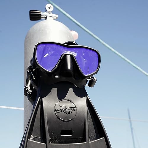 Miniatura 6 de Nami - Máscara de buceo sin marco, antivaho y con protección UV, buceo, apnea, pesca submarina, máscara de snorkel para adultos