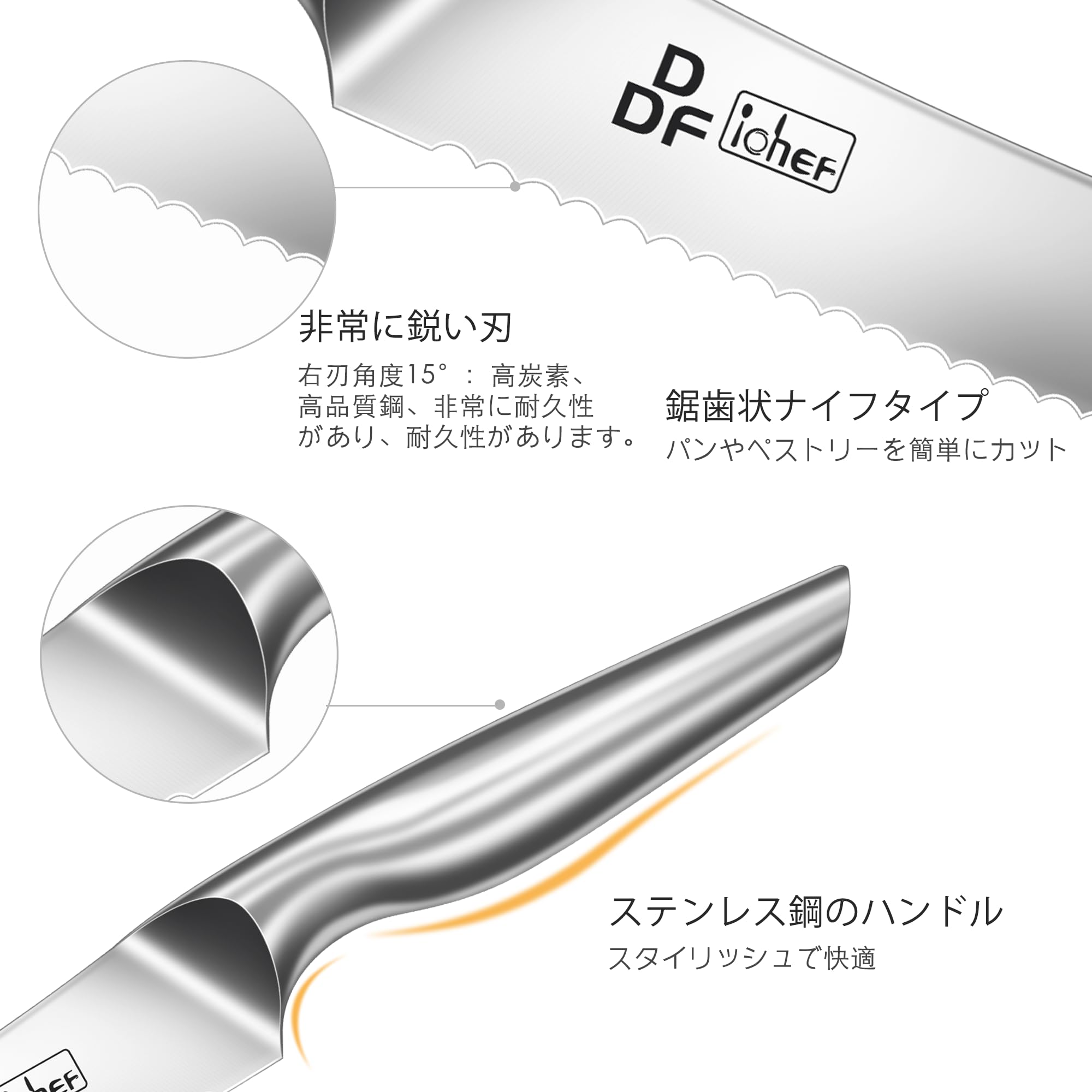 料理包丁 楽天市場】御料理包丁 7PCセット 陳建一 タマハシ CK-535 / 包丁