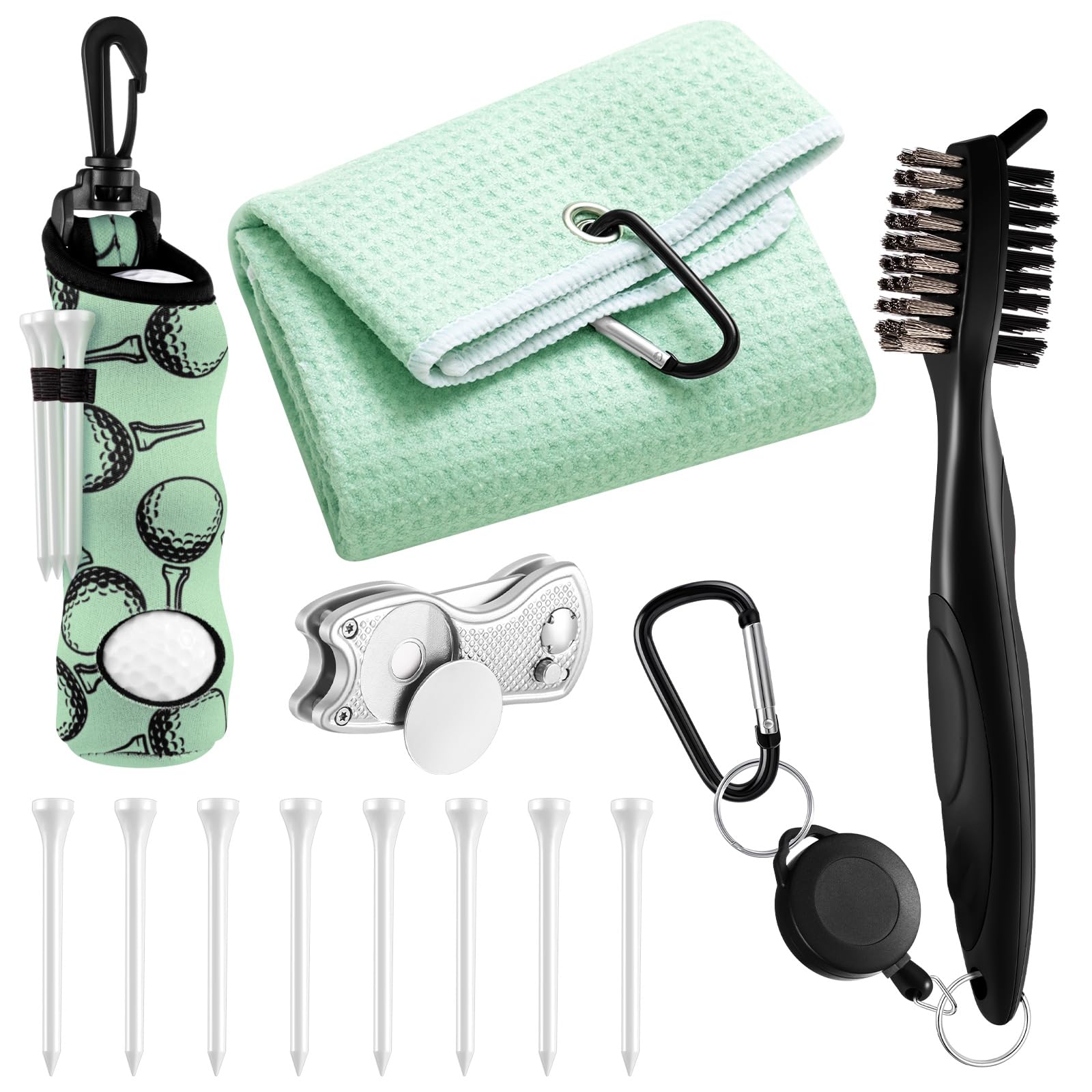 Liliful 12 Pcs Golf Accessories Kit Golf Stuff Gifts for Women Man