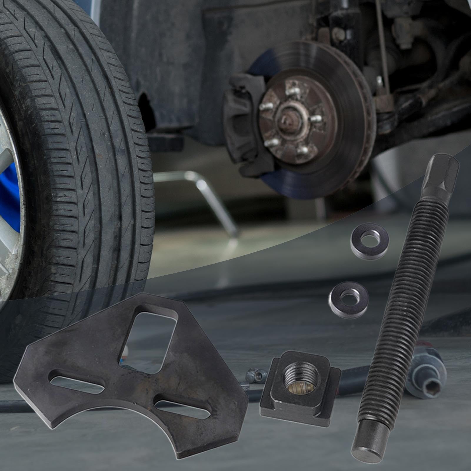 Radnabenabzieher 40100 Zeitsparend | Radlagerauszieher Für Autos Lkw Die Meisten 5 6 8 Loch Felgen Fahrzeug Reparatur Ausbauwerkzeug Garage Werkstatt Mechaniker