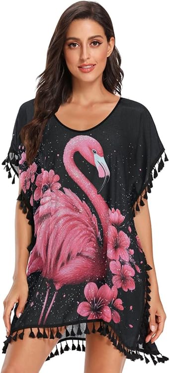 DOMIKING Bathing Suit Cover Ups for Women Beach Swimsuit Cover Up Beach Dress