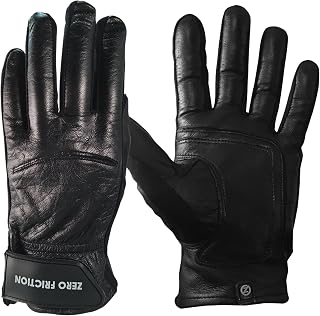 All Leather High Dexterity Universal-Fit Work Glove Pair, Black