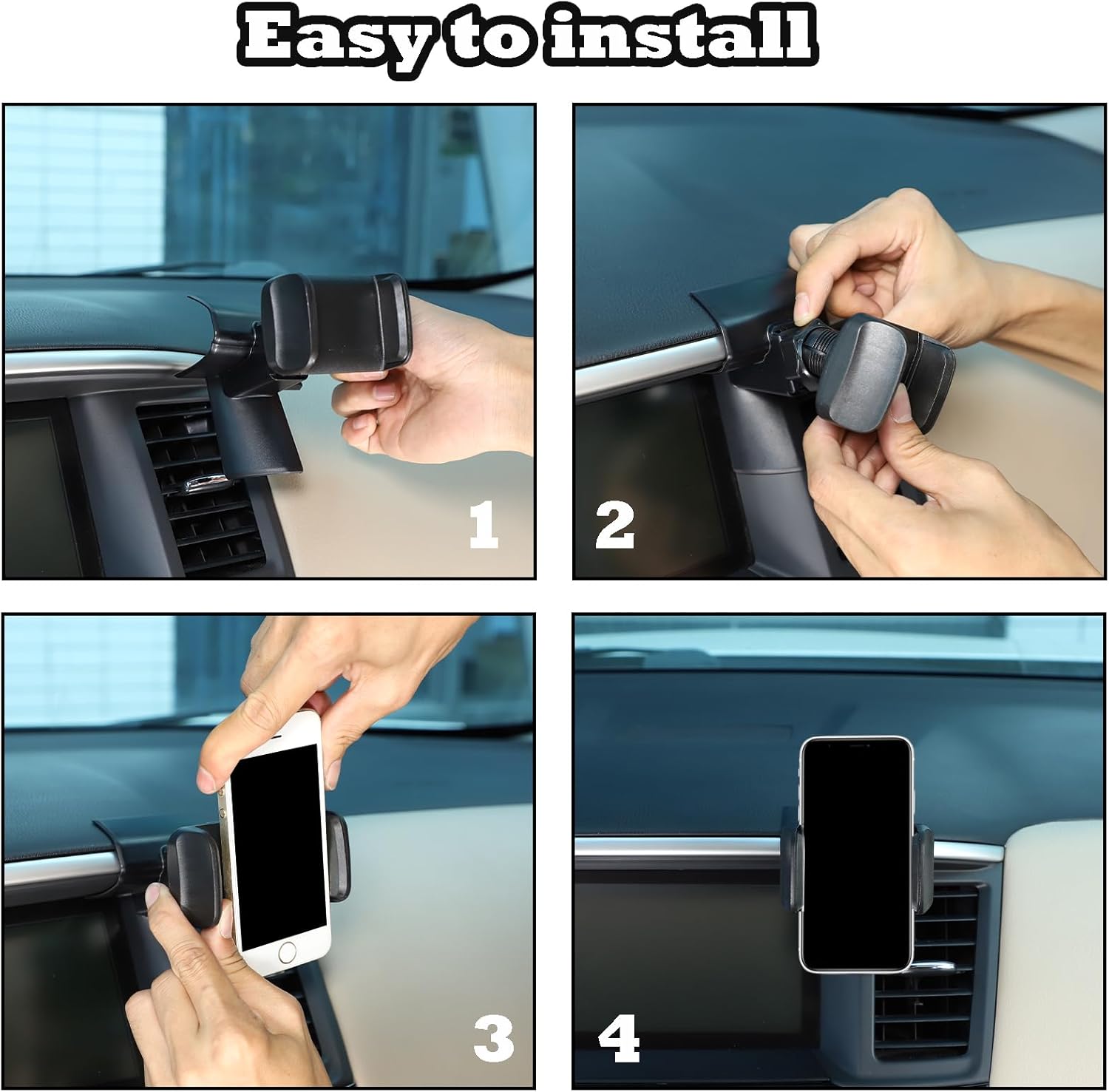Car Phone Holder Mount Phone Mount Compatible with Nissan Pathfinder 2013-2018,Central Control Air Outlet Mobile Phone Bracket