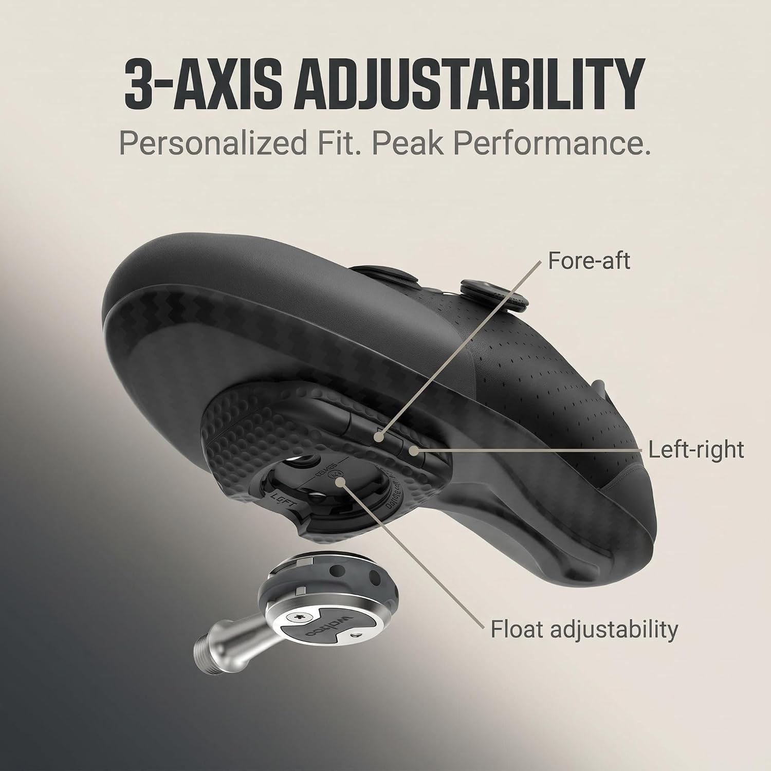 1 Set OEM Quick Release Cycling Shoes Cleats Self-Locking Pedal Aerodynamic for Wahoo Speed Zero Speed Standard Tension Cleats