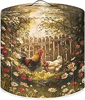 Vista 39 de Cubierta antipolvo para olla a presión de 6 cuartos, freidora de aire, arrocera, cubiertas antipolvo para electrodomésticos de cocina con bolsillos