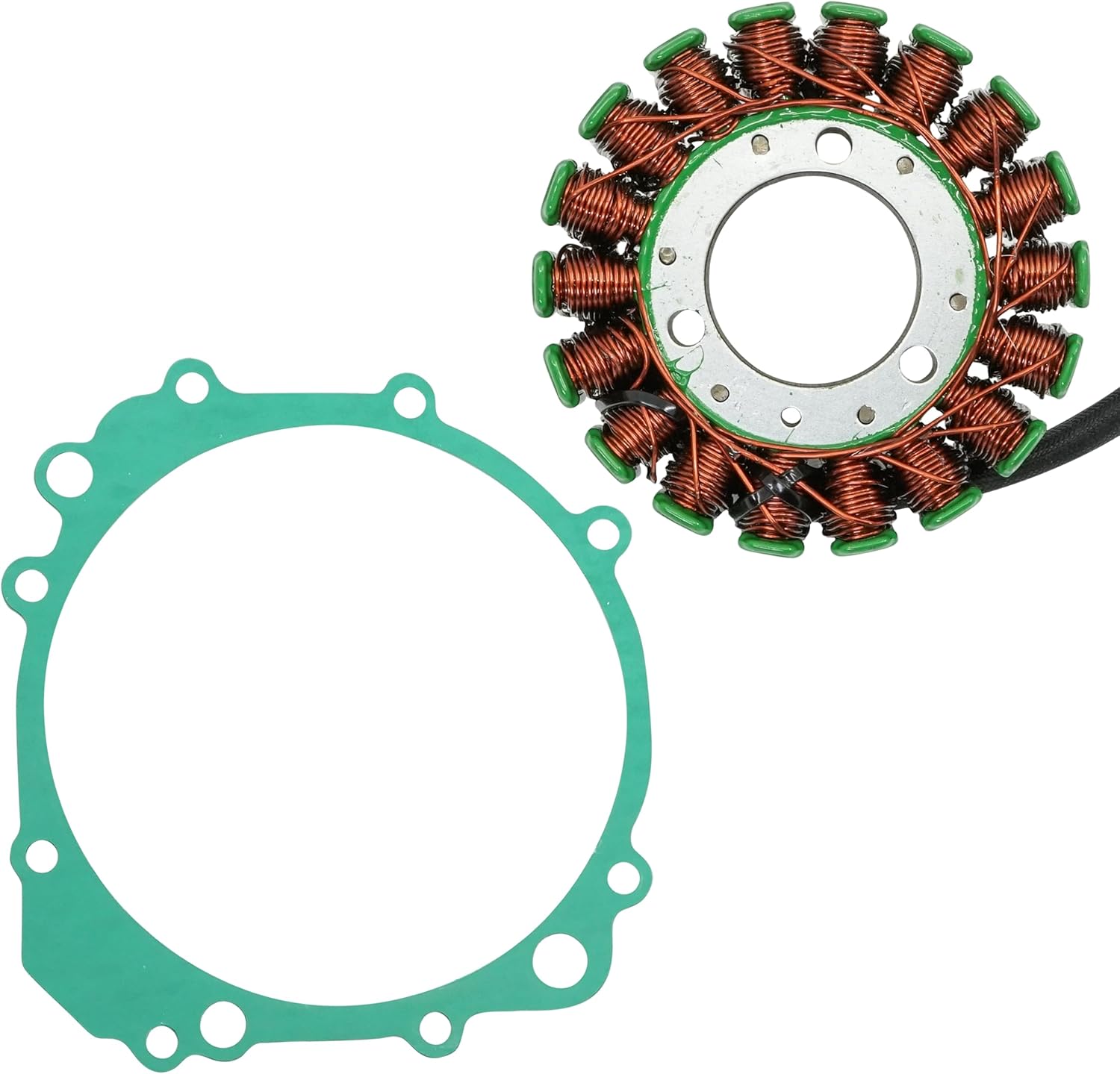 Caltric Stator and Gasket Compatible With Suzuki GSX-R750 GSXR750 1996 1997 1998 1999