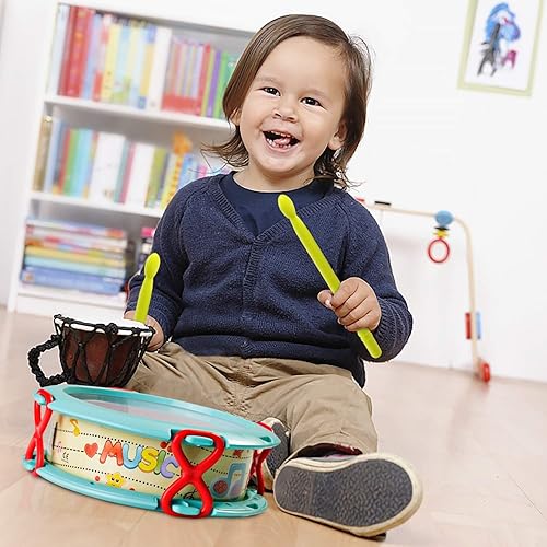 Miniatura 2 de Infunbebe - Set de instrumentos musicales con banda de Xylophone para niños 15 piezas