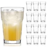 Gibraltar DuraTuff Juice Glasses, 14-Ounce, Set of 12, Durable Restaurant-Quality Glassware, Dishwasher Safe