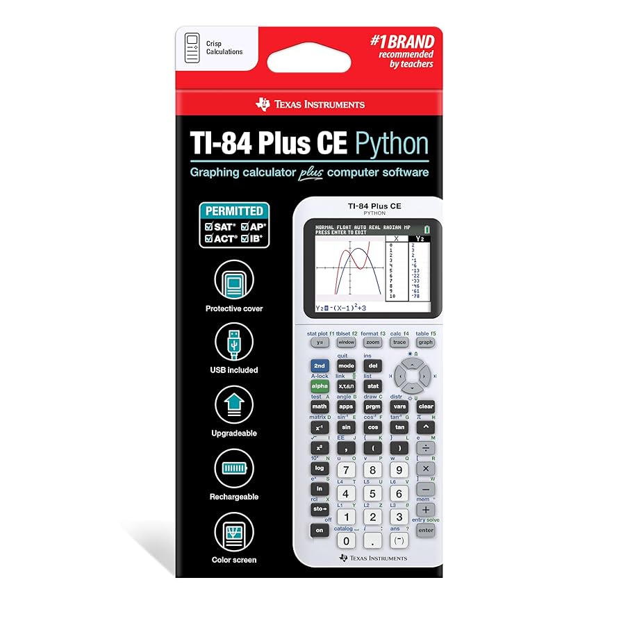 オフィス用品 Texas Instruments TI 84 Plus CE Texas Instruments TI 84 Plus CE Handheld Graphing Calculator