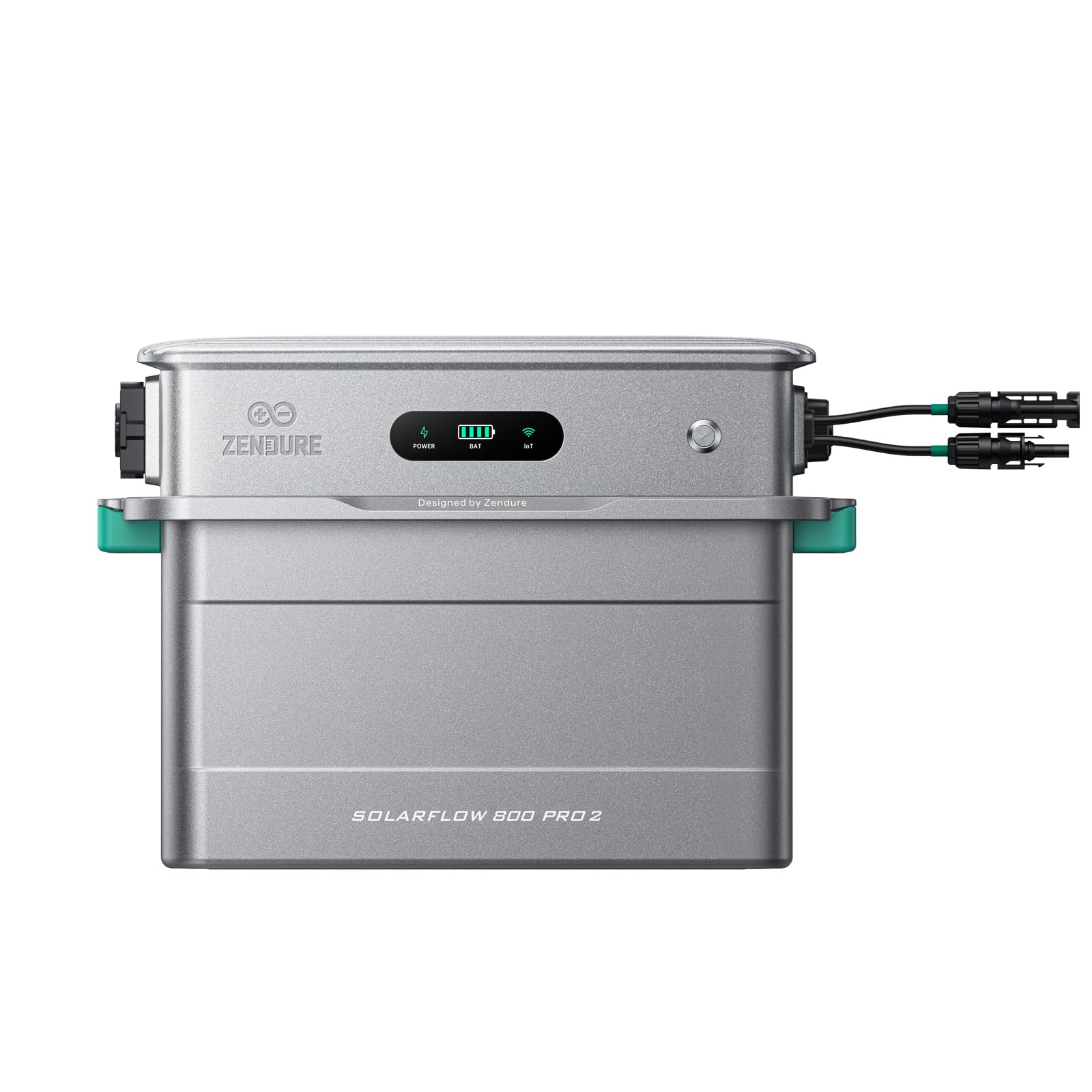 Zendure SolarFlow 800 Pro2, 800W Sortie, 1.92kWh IA | 800W AC Sortie, 1.92kWh LiFePO4, Extensible 7.68kWh, IA App, Plug & Play, Batterie Balcon Solaire