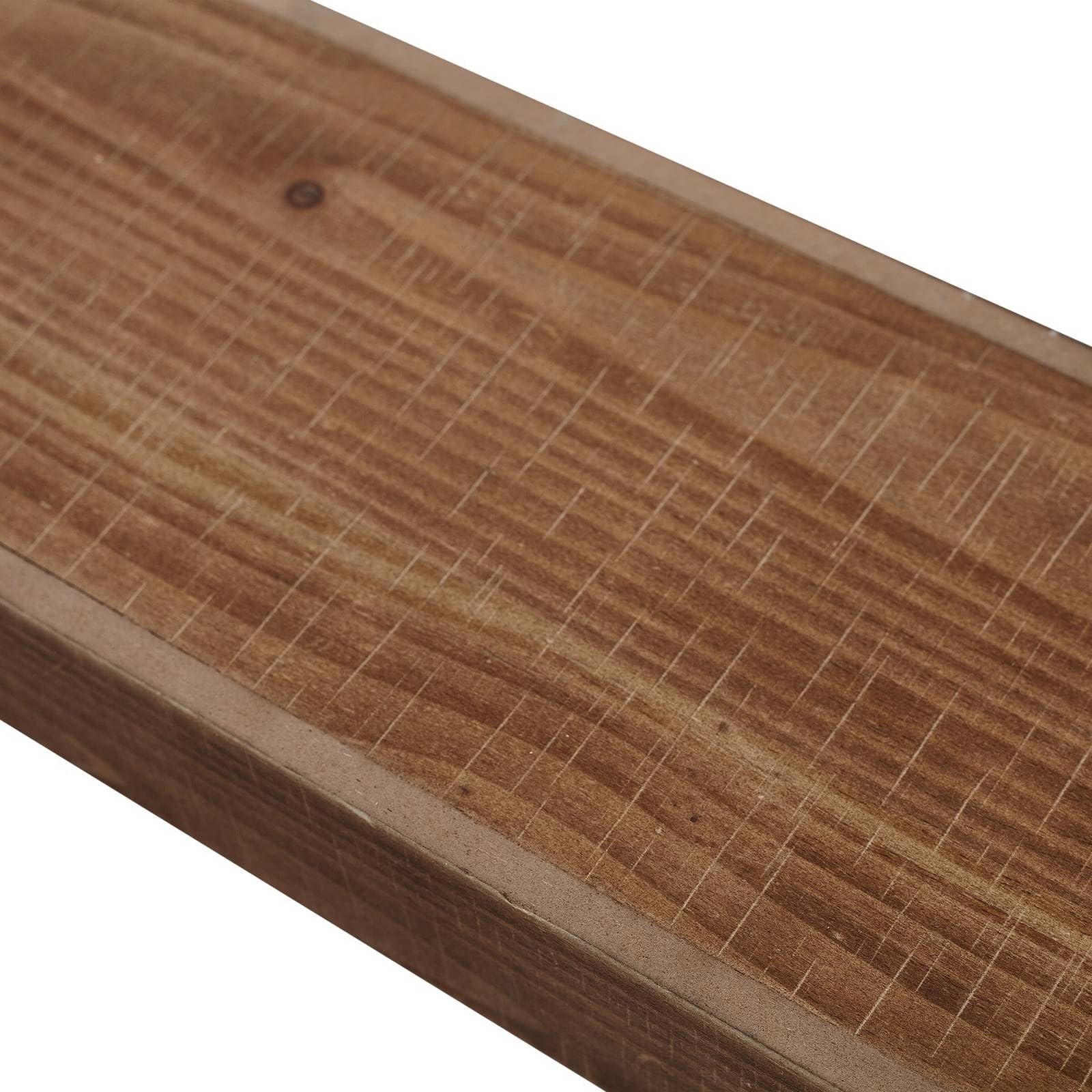 Lindby Applique Murale Vatana avec une connexion USB à intensité variable (Traditionnel) en Marron Bois e. a. pour Salon & Salle manger (à 4 lampes, E27) Lampe Eclairage