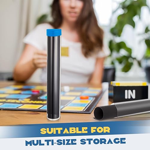 Miniatura 5 de Tapete de juego de 8 piezas de prisma para tubo de juego, soporte para póster, tubo fácil de poner y quitar, funda para almacenamiento de juegos de