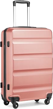 Kono Cabin Suitcase Hard Shell,ABS+PC Hand Luggage Trolley,Nude
