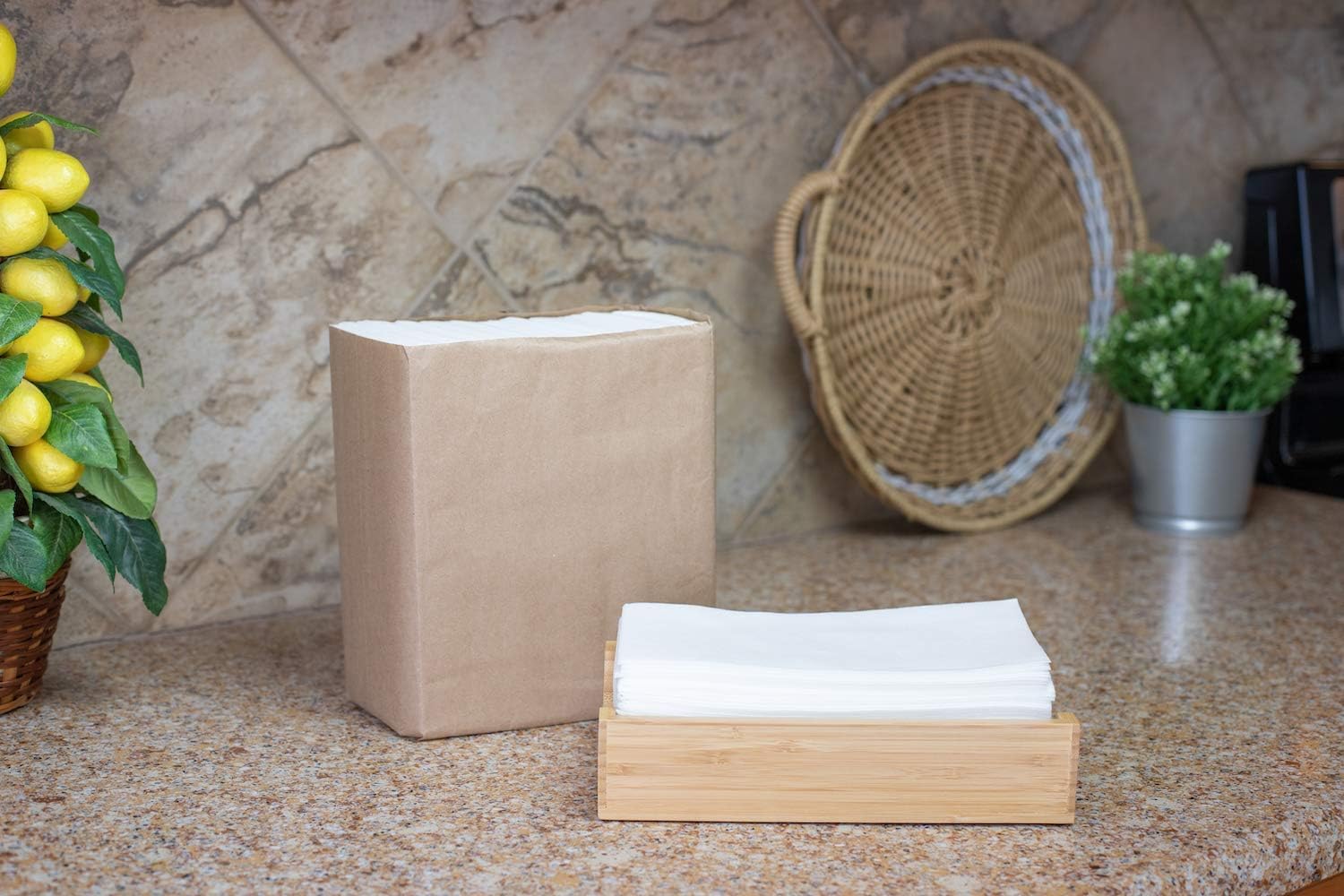 Premium - Servilletas de lino para invitados, servilletas absorbentes para cocina, baño, bodas y eventos