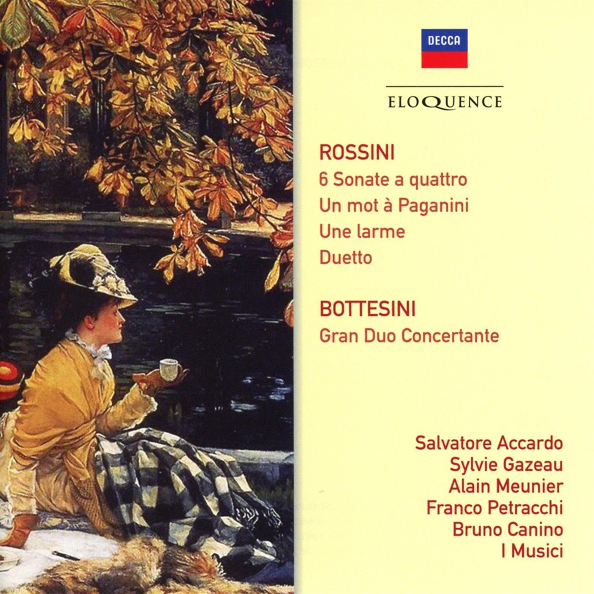 6 Sonates à Quattro et Gran Duo Concertante de Rossini