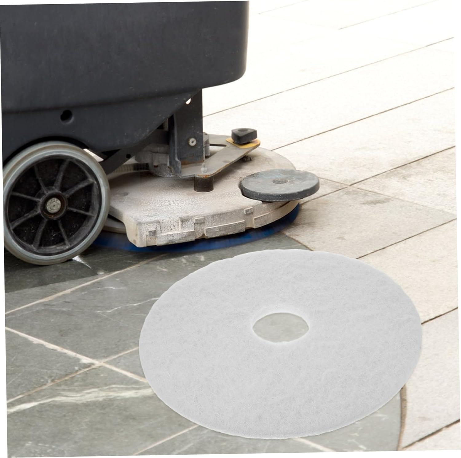 Reusable Floor Polishing Pads Multi Surface Cleaning Buffers for Hardwood Tile and Marble Efficient Deep Cleaning Scrub Pads for Home Floor Maintenance